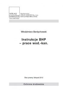 Instrukcje BHP - prace wod.- kan.