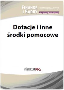 Dotacje i inne środki pomocowe dla NGO