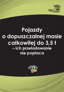 Pojazdy o dopuszczalnej masie całkowitej do 3,5 t