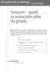 Yamazumi- sposób na wyznaczanie celów dla gniazda