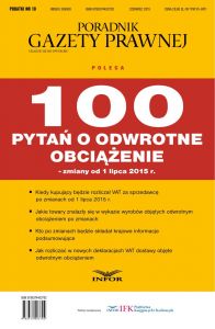 PODATKI NR 10 - 100 Pytań o odwrotne obciążenie wydanie internetowe