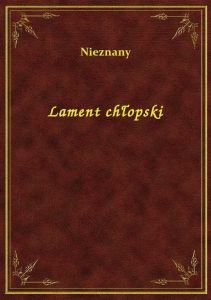 Lament chłopski