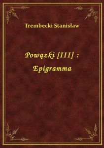 Powązki [III] : Epigramma