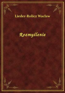 Rozmyślenie
