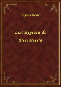 List Regiusa do Descartes\'a