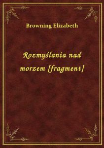 Rozmyślania nad morzem [fragment]