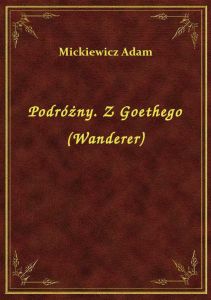 Podróżny. Z Goethego (Wanderer)
