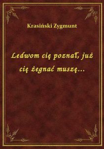 Ledwom cię poznał, już cię żegnać muszę...