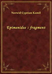 Epimenides : fragment