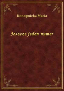 Jeszcze jeden numer