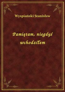 Pamiętam, niegdyś wchodziłem