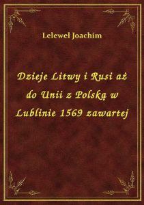 Dzieje Litwy i Rusi aż do Unii z Polską w Lublinie 1569 zawartej