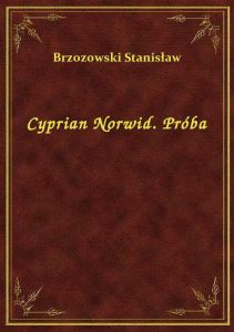 Cyprian Norwid. Próba