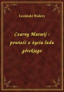 Czarny Matwij : powieść z życia ludu górskiego