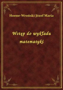 Wstęp do wykładu matematyki