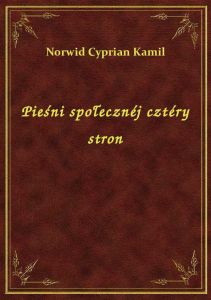 Pieśni społecznéj cztéry stron