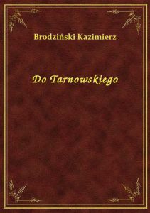 Do Tarnowskiego