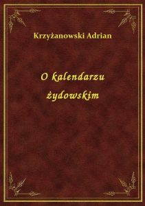 O kalendarzu żydowskim