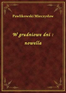W grudniowe dni : nowella