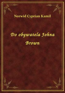 Do obywatela Johna Brown