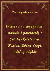 W dole i na wyżynach : nowele i powiastki : Swaty ekscelencyi. Kozica. Różne drogi. Wolny Wybór