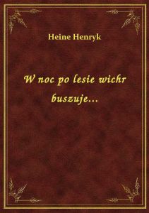W noc po lesie wichr buszuje...