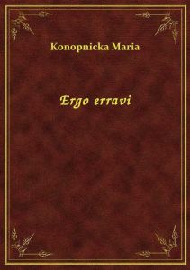 Ergo erravi
