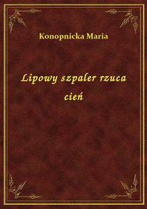 Lipowy szpaler rzuca cień