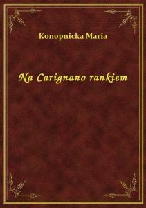 Na Carignano rankiem