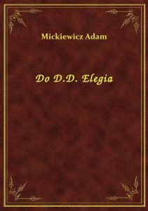 Do D.D. Elegia