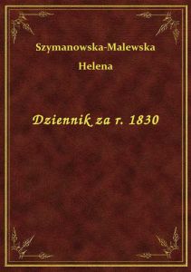 Dziennik za r. 1830