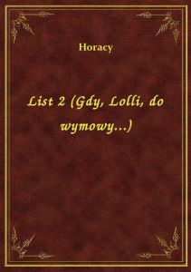 List 2 (Gdy, Lolli, do wymowy...)