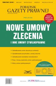 PRAWO PRACY I ZUS NR 1  - NOWE UMOWY ZLECENIA I INNE UMOWY CYWILNOPRAWNE wydanie internetowe