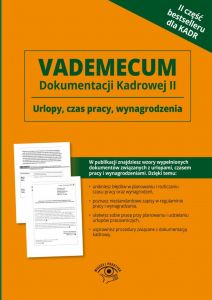 Vademecum dokumentacji kadrowej część II