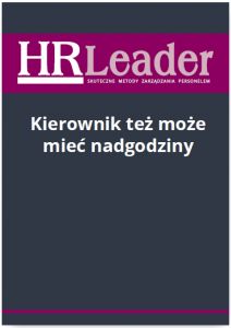 Kierownik też może mieć nadgodziny