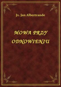 Mowa Przy Odnowieniu