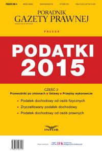 PODATKI NR 3 - VAT 2015 cz. I wydanie internetowe