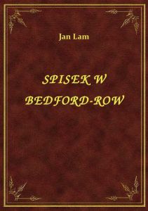 Spisek W Bedford-Row