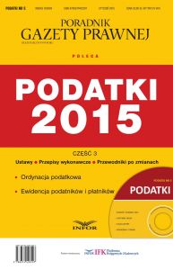 PODATKI NR 5 - PODATKI 2015 cz. III wydanie internetowe