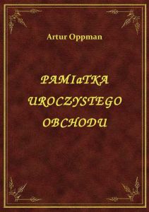 Pamiątka Uroczystego Obchodu