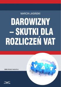 Darowizny - skutki dla rozliczeń VAT