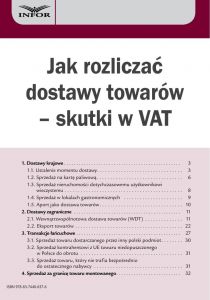 Jak rozliczać dostawy towarów - skutki w VAT